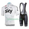 Cykeltøj + Cykelshorts Dame 2017 Team Sky N003
